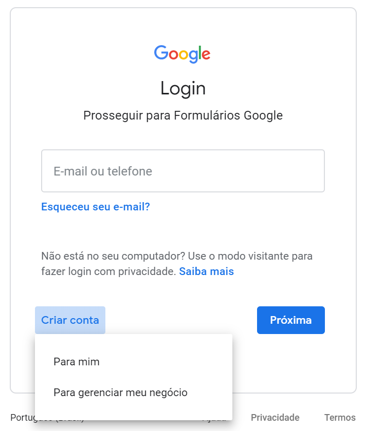 google-forms-login