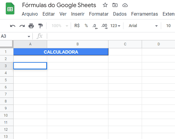 calculadora google sheets