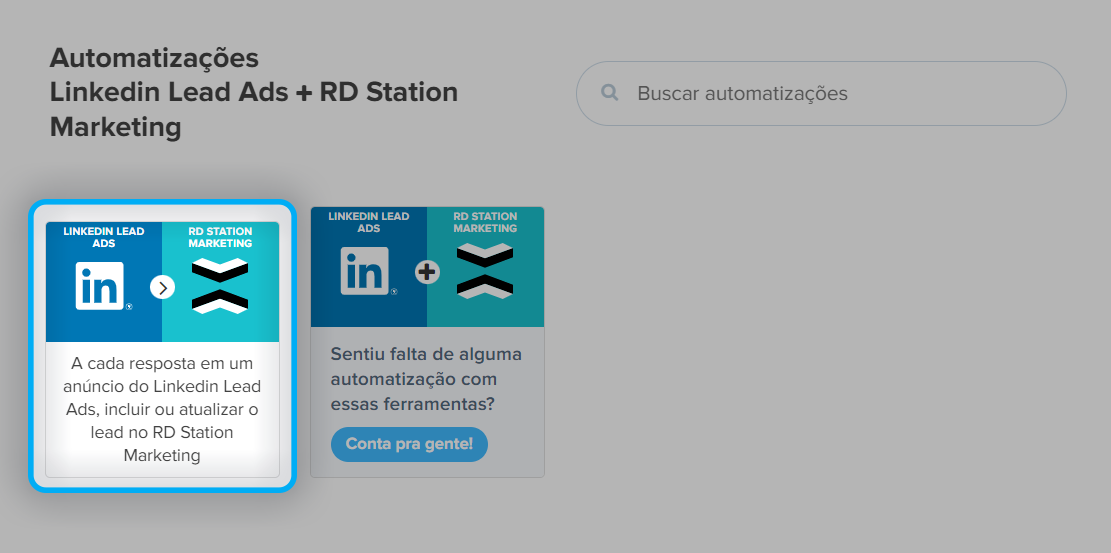 RD Station LinkedIn